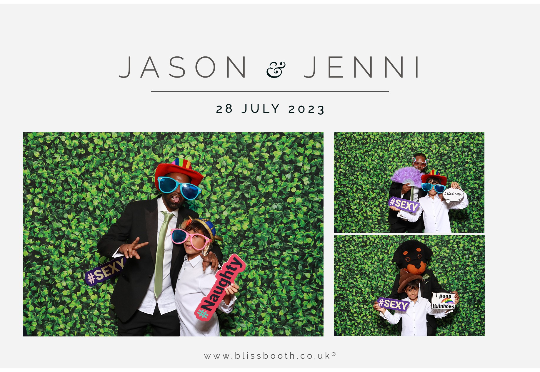 Jason and Jenni | View more photos from the event at gallery.blissbooth.co.uk/u/BlissBooth/Jason-and-Jenni