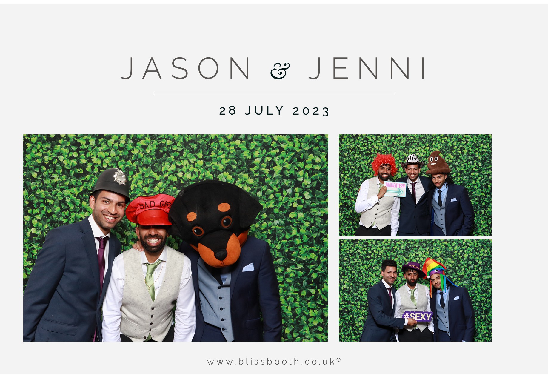 Jason and Jenni | View more photos from the event at gallery.blissbooth.co.uk/u/BlissBooth/Jason-and-Jenni