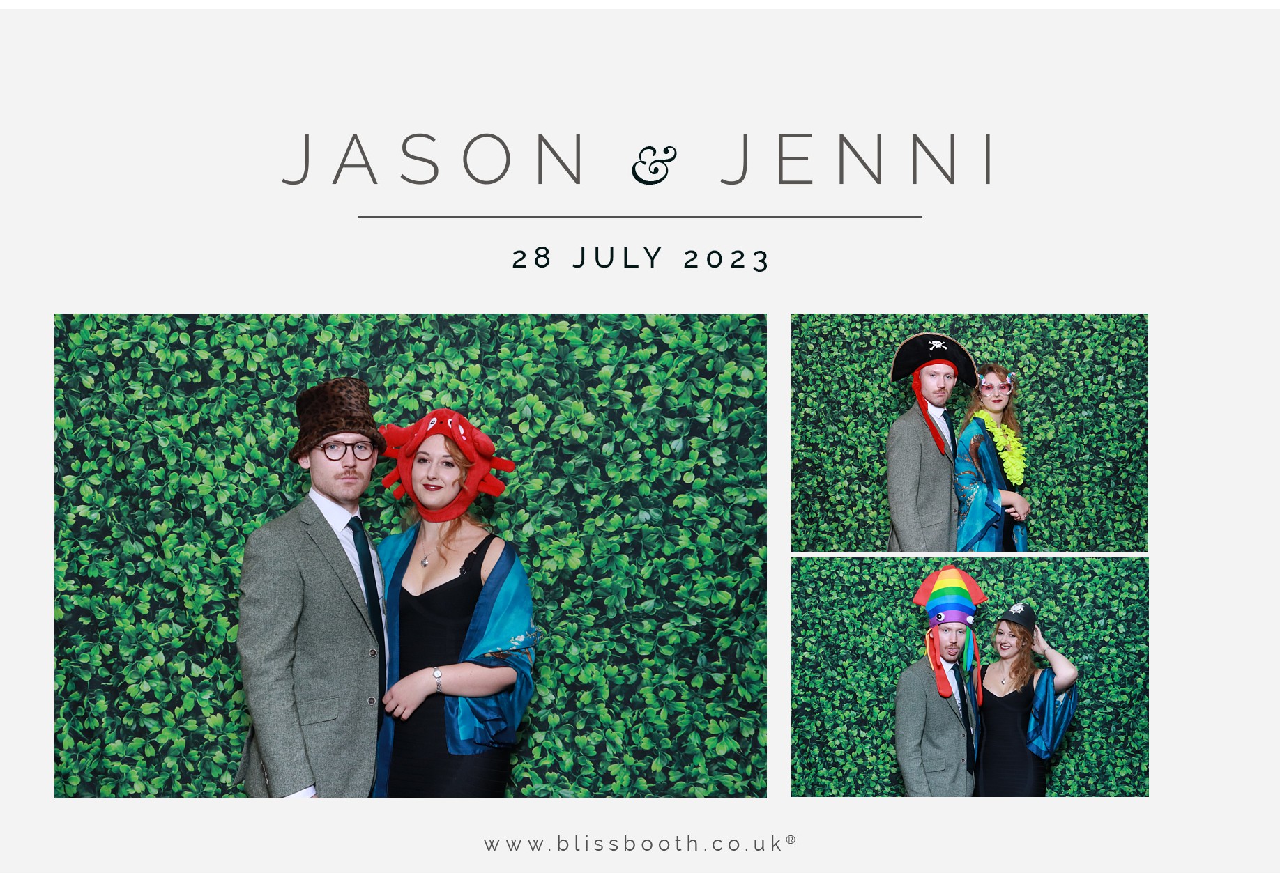 Jason and Jenni | View more photos from the event at gallery.blissbooth.co.uk/u/BlissBooth/Jason-and-Jenni