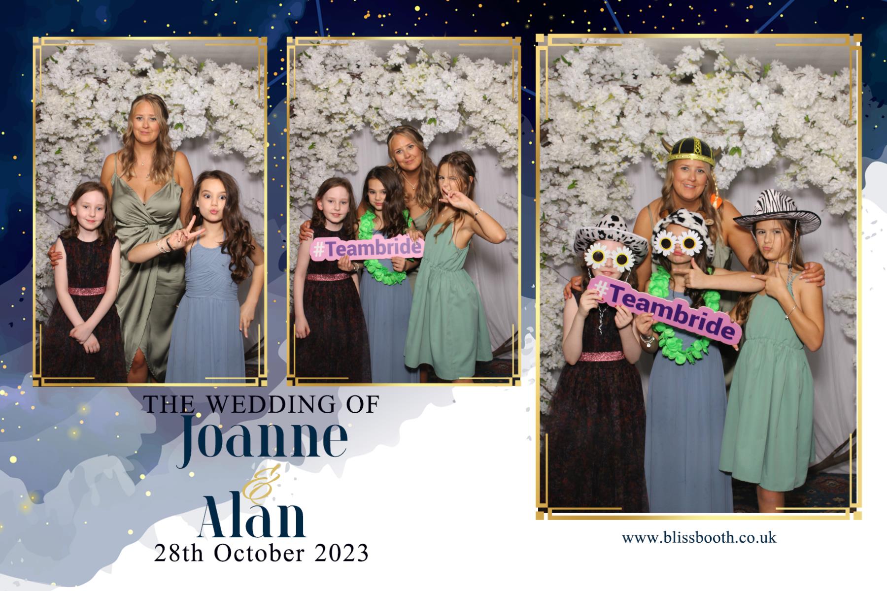 Joanne and Alan | View more photos from the event at gallery.blissbooth.co.uk/u/BlissBooth/Joanne-and-Alan