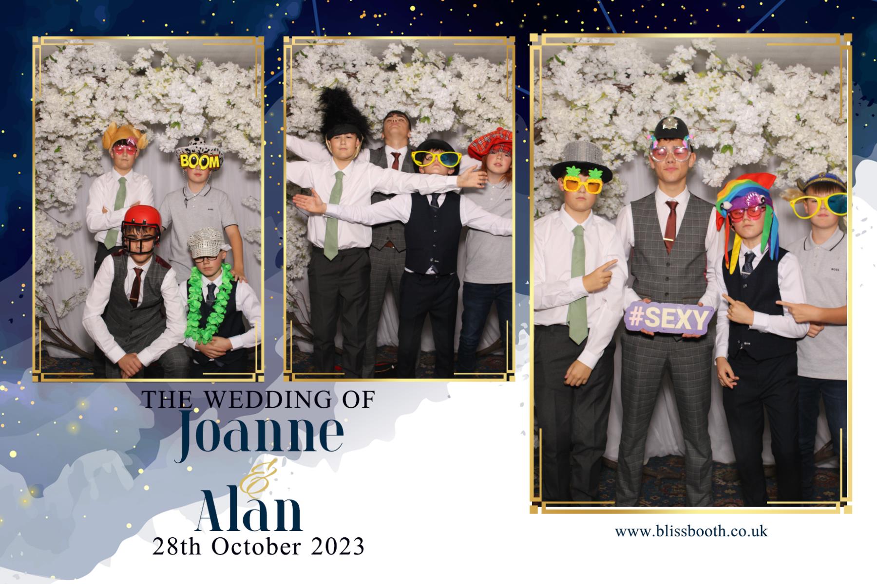 Joanne and Alan | View more photos from the event at gallery.blissbooth.co.uk/u/BlissBooth/Joanne-and-Alan