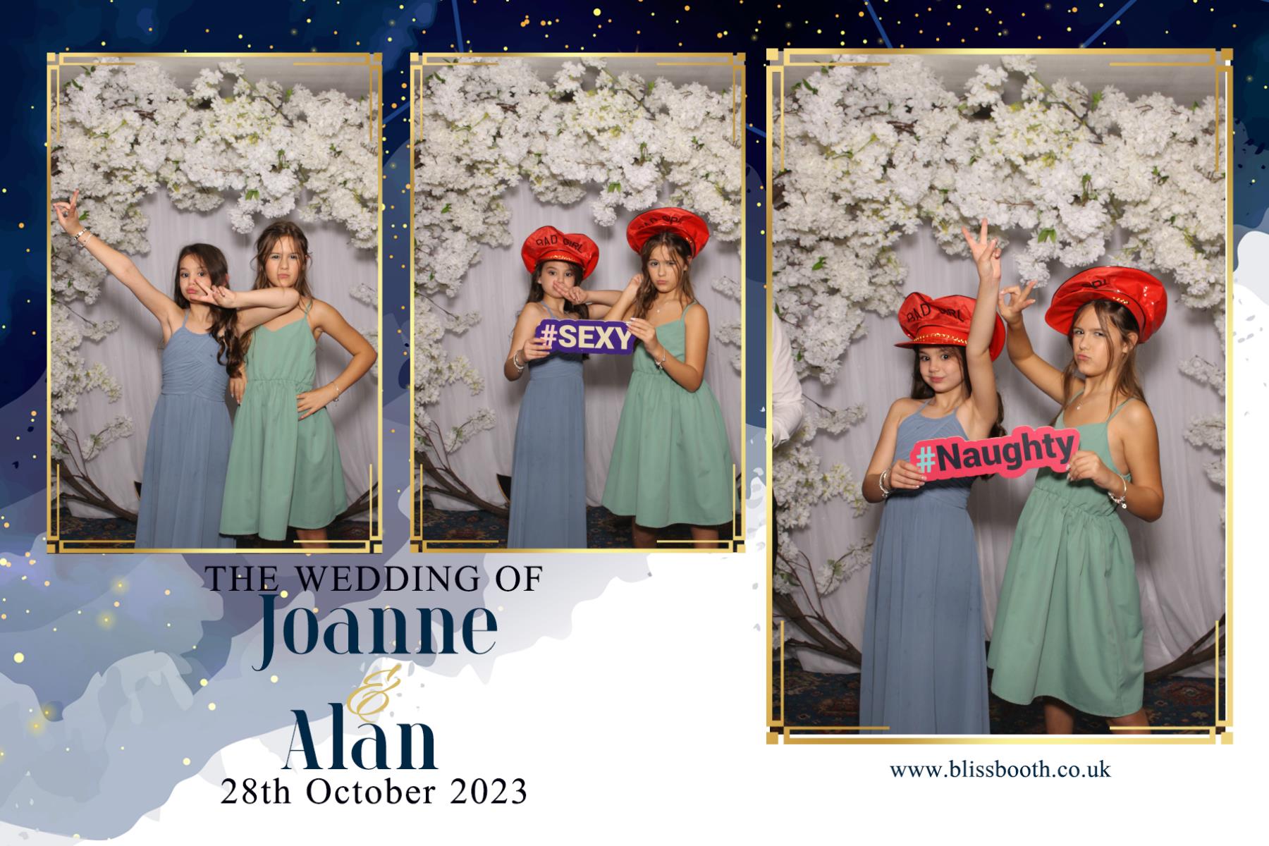 Joanne and Alan | View more photos from the event at gallery.blissbooth.co.uk/u/BlissBooth/Joanne-and-Alan