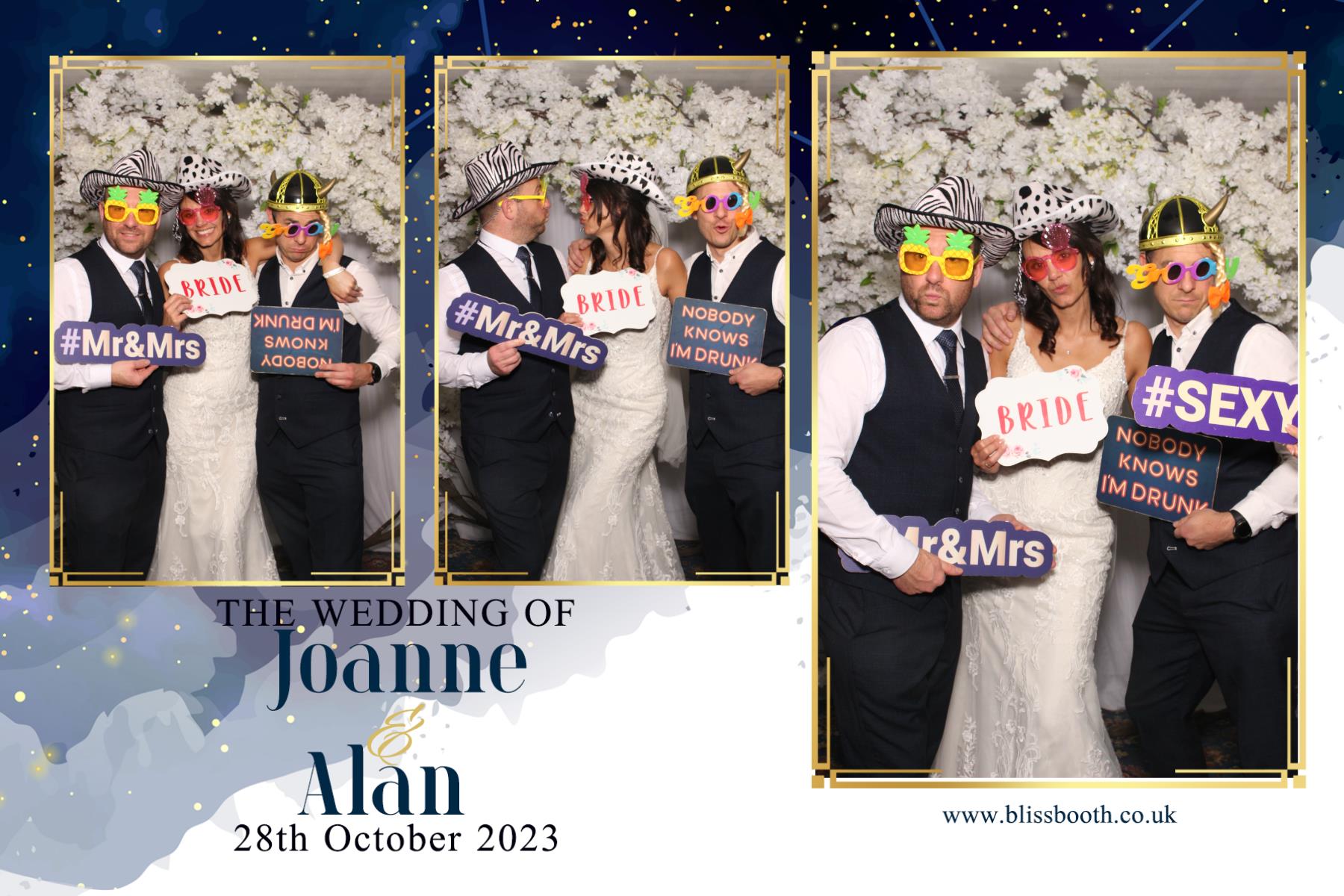 Joanne and Alan | View more photos from the event at gallery.blissbooth.co.uk/u/BlissBooth/Joanne-and-Alan