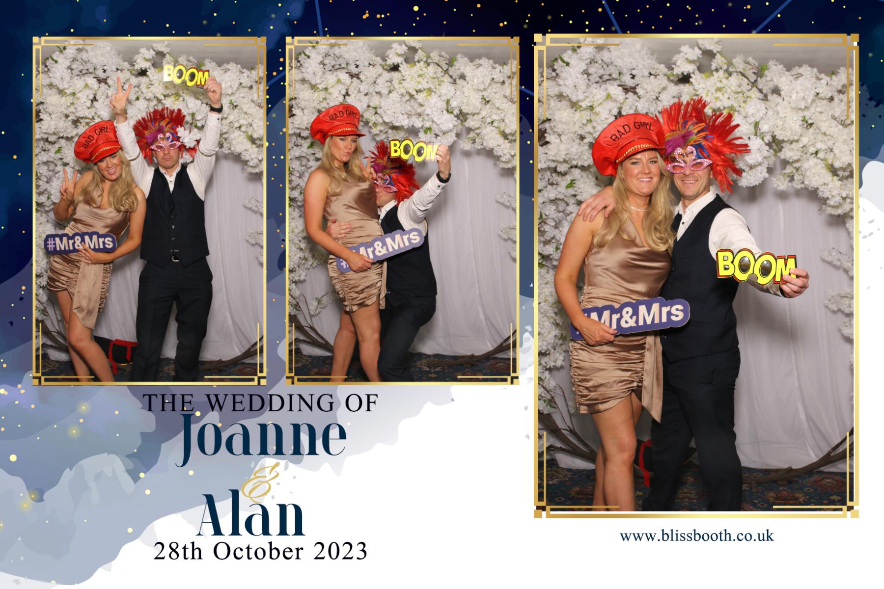 Joanne and Alan | View more photos from the event at gallery.blissbooth.co.uk/u/BlissBooth/Joanne-and-Alan