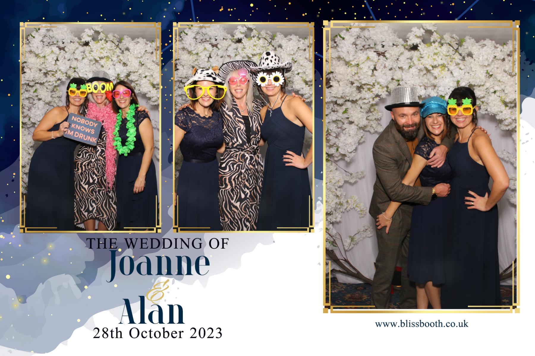 Joanne and Alan | View more photos from the event at gallery.blissbooth.co.uk/u/BlissBooth/Joanne-and-Alan