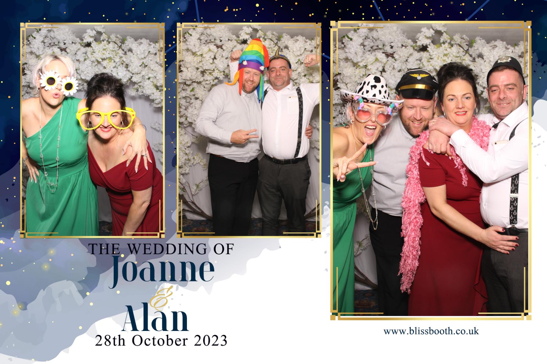 Joanne and Alan | View more photos from the event at gallery.blissbooth.co.uk/u/BlissBooth/Joanne-and-Alan
