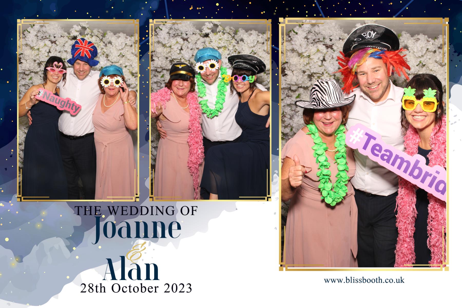 Joanne and Alan | View more photos from the event at gallery.blissbooth.co.uk/u/BlissBooth/Joanne-and-Alan