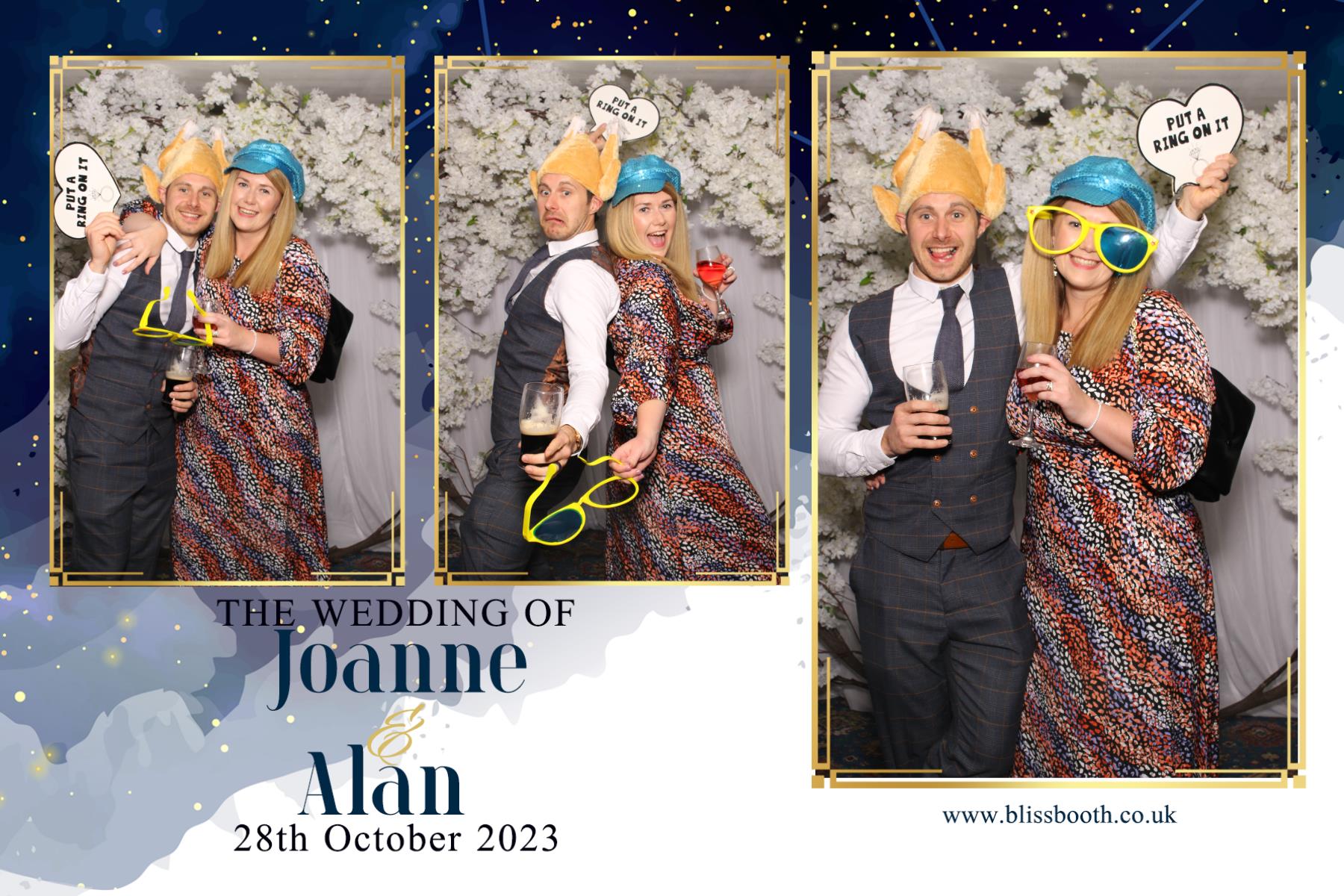 Joanne and Alan | View more photos from the event at gallery.blissbooth.co.uk/u/BlissBooth/Joanne-and-Alan