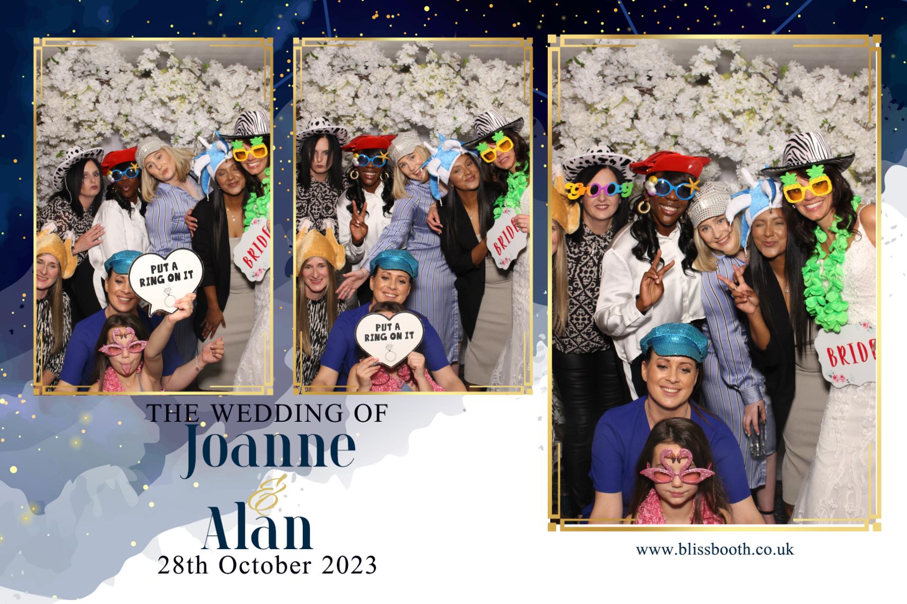 Joanne and Alan | View more photos from the event at gallery.blissbooth.co.uk/u/BlissBooth/Joanne-and-Alan