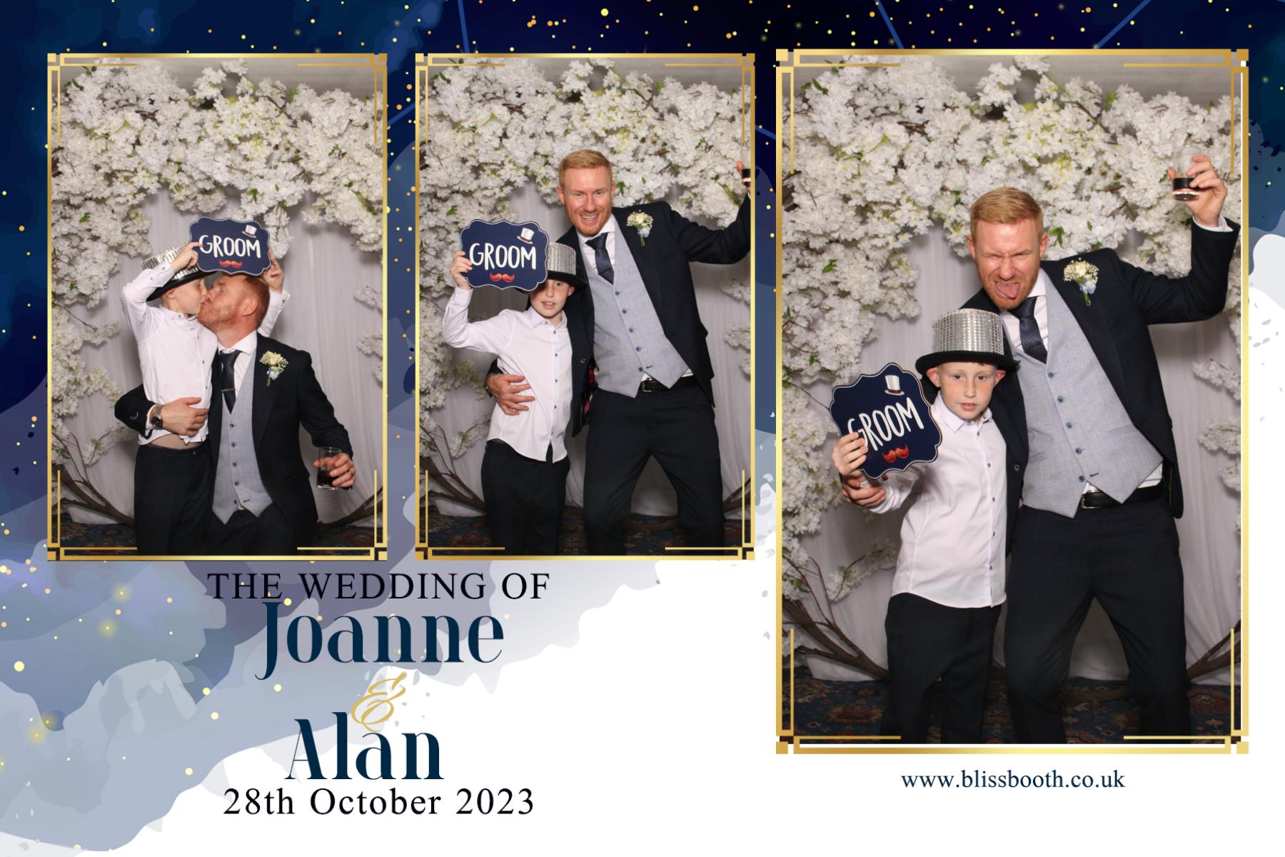 Joanne and Alan | View more photos from the event at gallery.blissbooth.co.uk/u/BlissBooth/Joanne-and-Alan