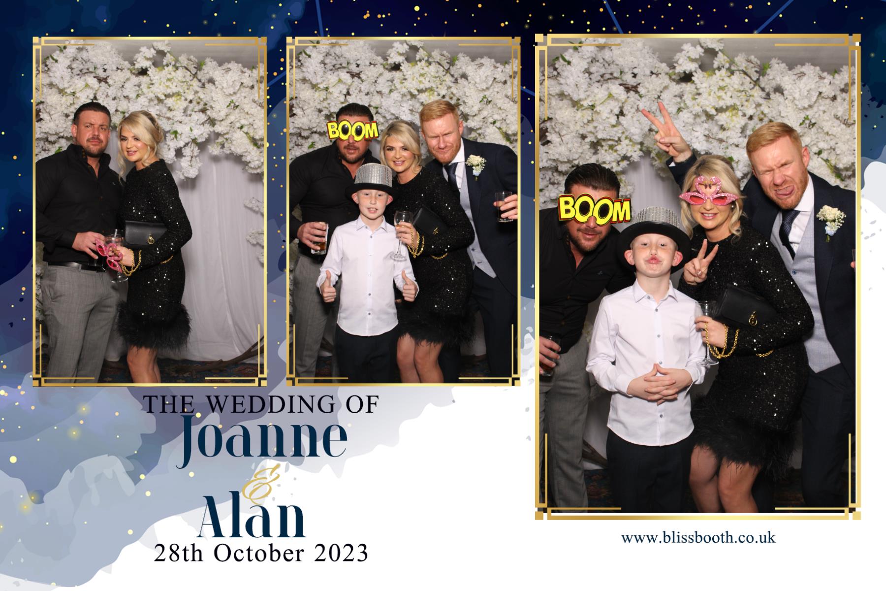 Joanne and Alan | View more photos from the event at gallery.blissbooth.co.uk/u/BlissBooth/Joanne-and-Alan