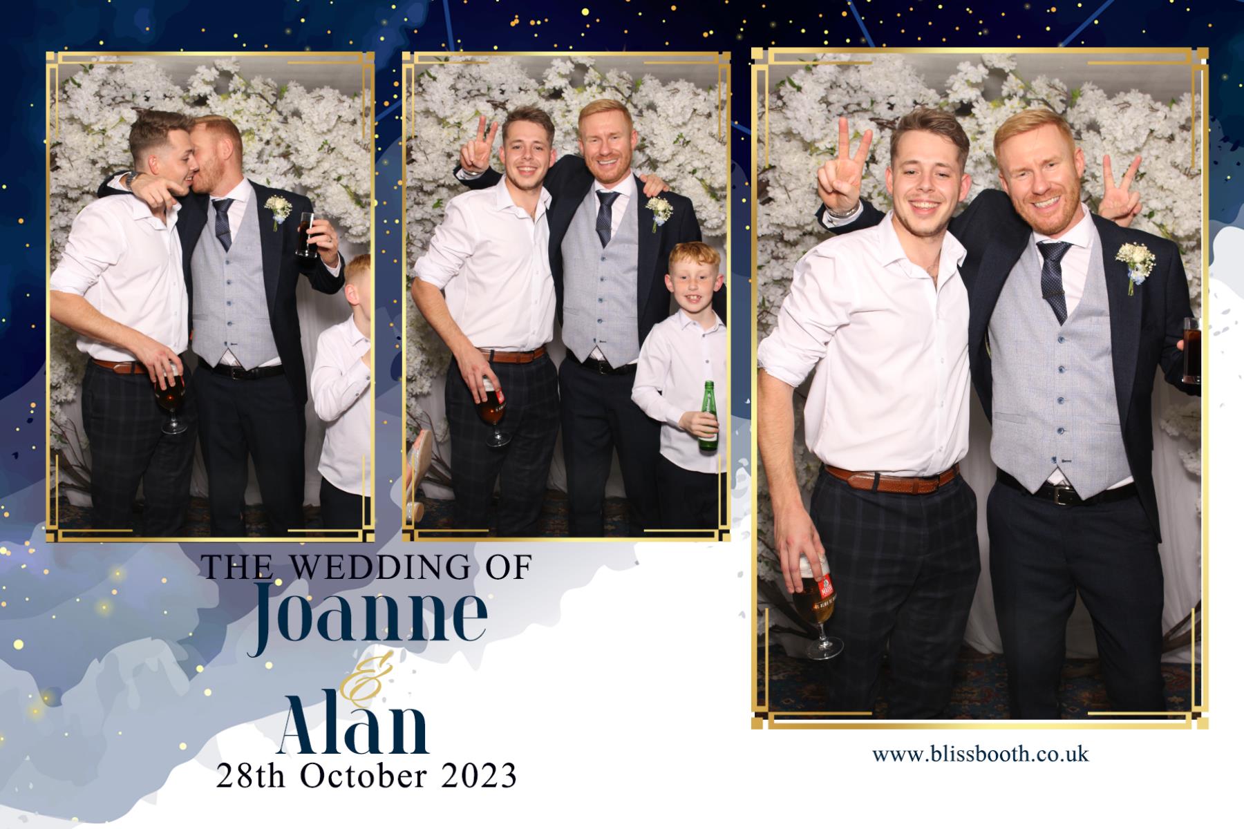Joanne and Alan | View more photos from the event at gallery.blissbooth.co.uk/u/BlissBooth/Joanne-and-Alan