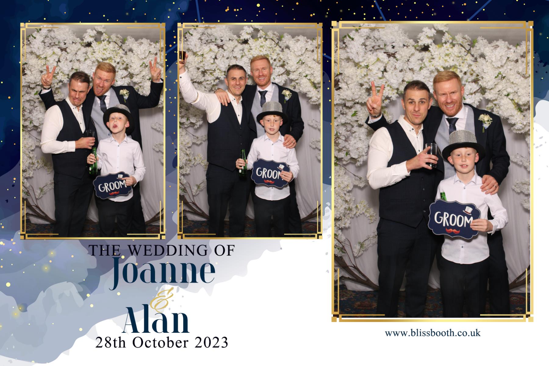 Joanne and Alan | View more photos from the event at gallery.blissbooth.co.uk/u/BlissBooth/Joanne-and-Alan