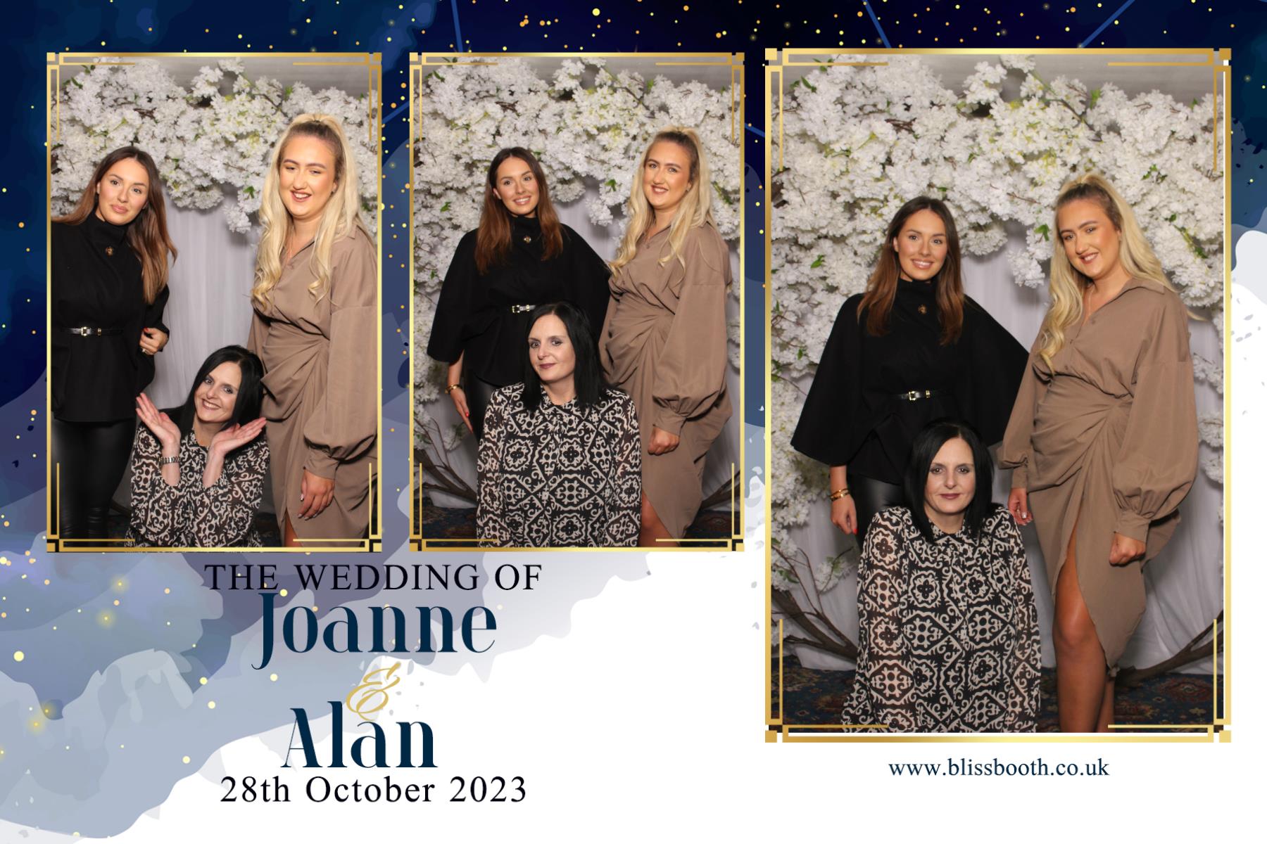 Joanne and Alan | View more photos from the event at gallery.blissbooth.co.uk/u/BlissBooth/Joanne-and-Alan