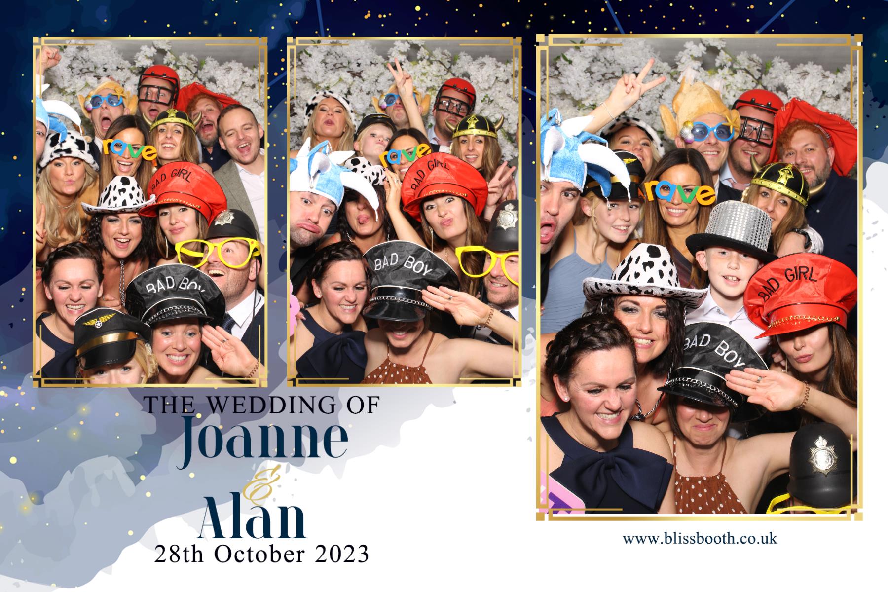 Joanne and Alan | View more photos from the event at gallery.blissbooth.co.uk/u/BlissBooth/Joanne-and-Alan