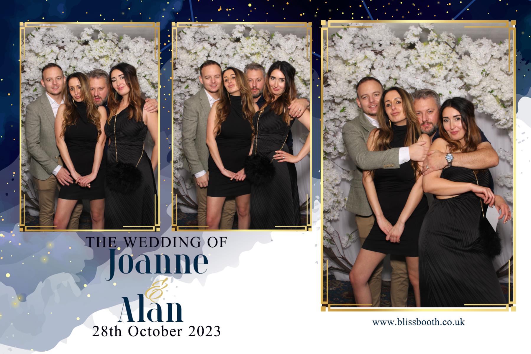 Joanne and Alan | View more photos from the event at gallery.blissbooth.co.uk/u/BlissBooth/Joanne-and-Alan