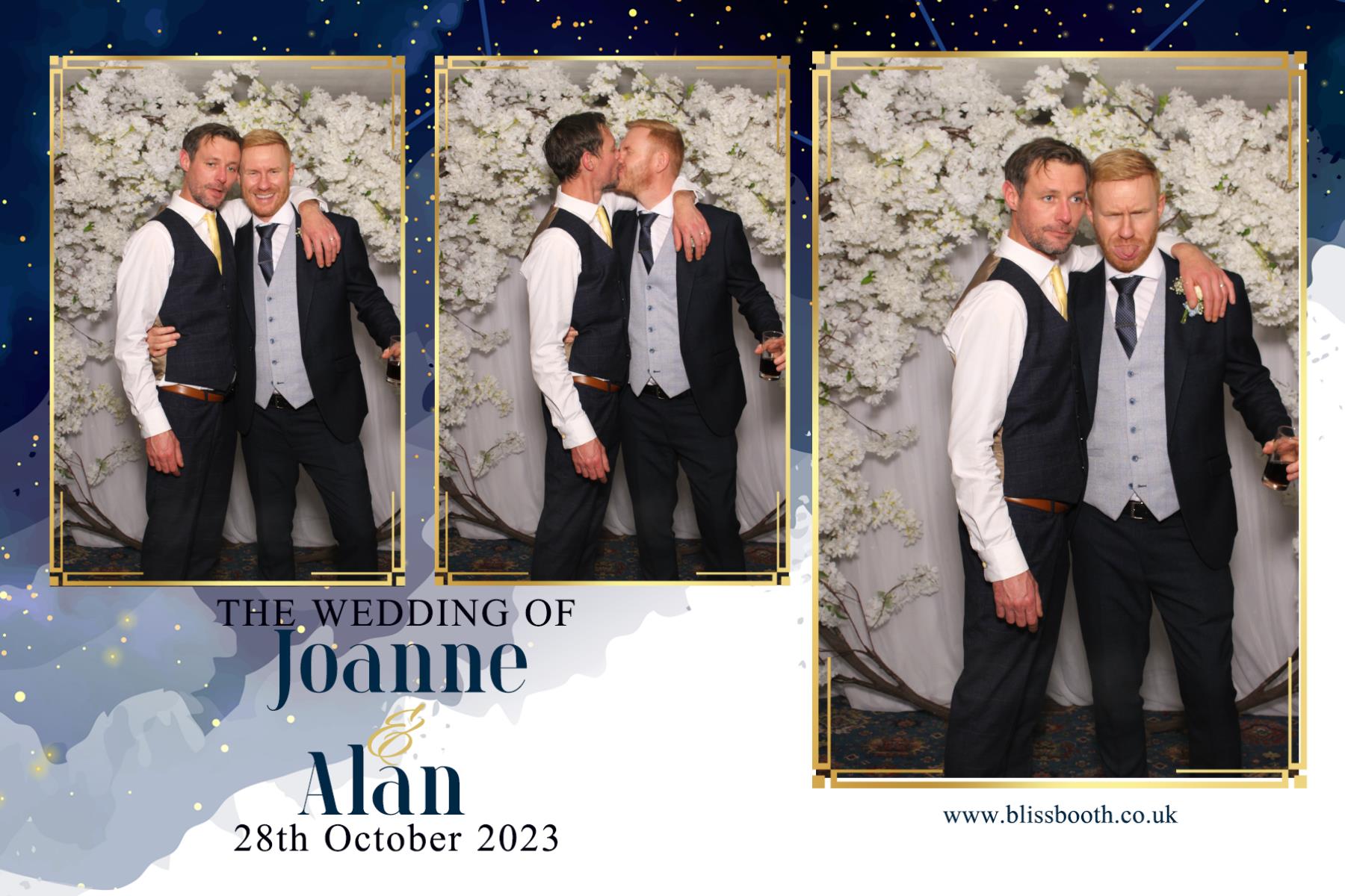 Joanne and Alan | View more photos from the event at gallery.blissbooth.co.uk/u/BlissBooth/Joanne-and-Alan
