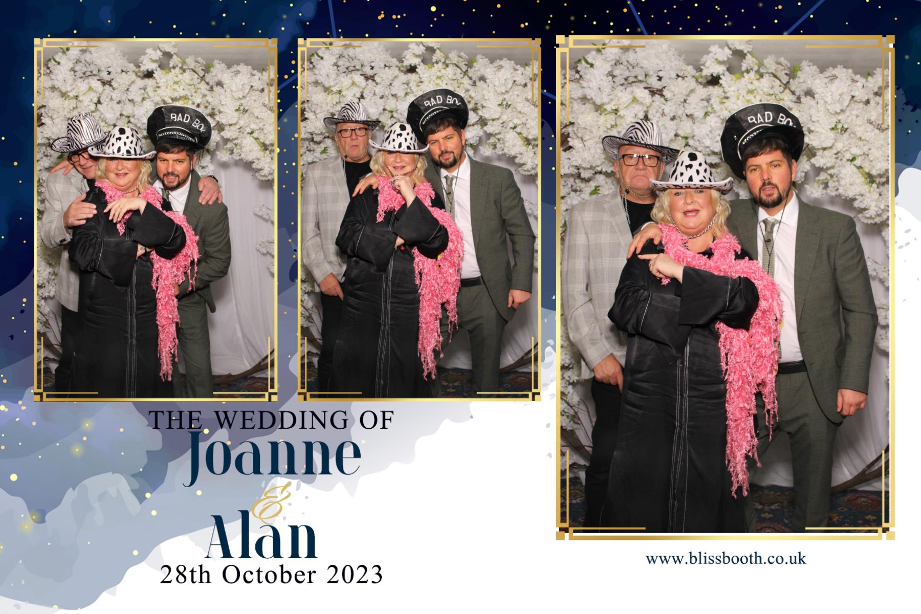 Joanne and Alan | View more photos from the event at gallery.blissbooth.co.uk/u/BlissBooth/Joanne-and-Alan