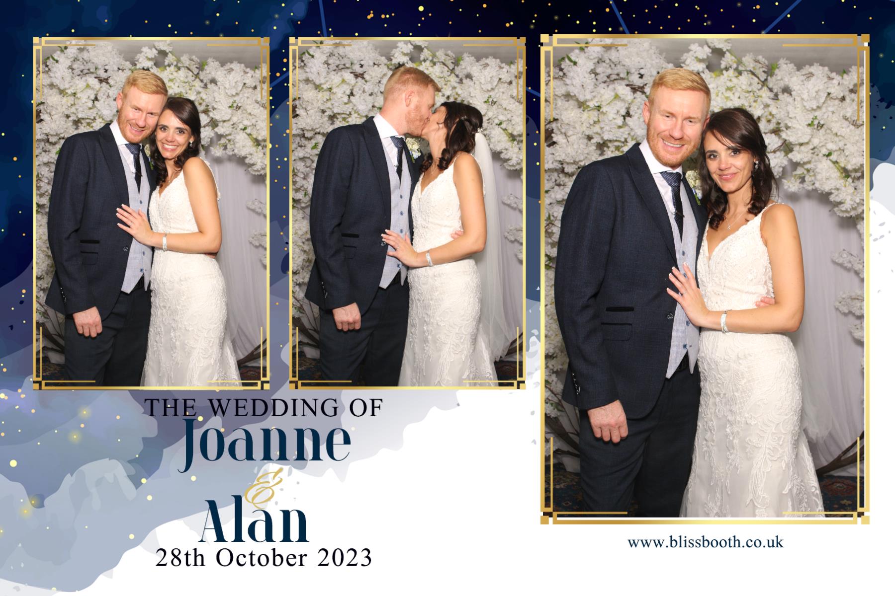 Joanne and Alan | View more photos from the event at gallery.blissbooth.co.uk/u/BlissBooth/Joanne-and-Alan
