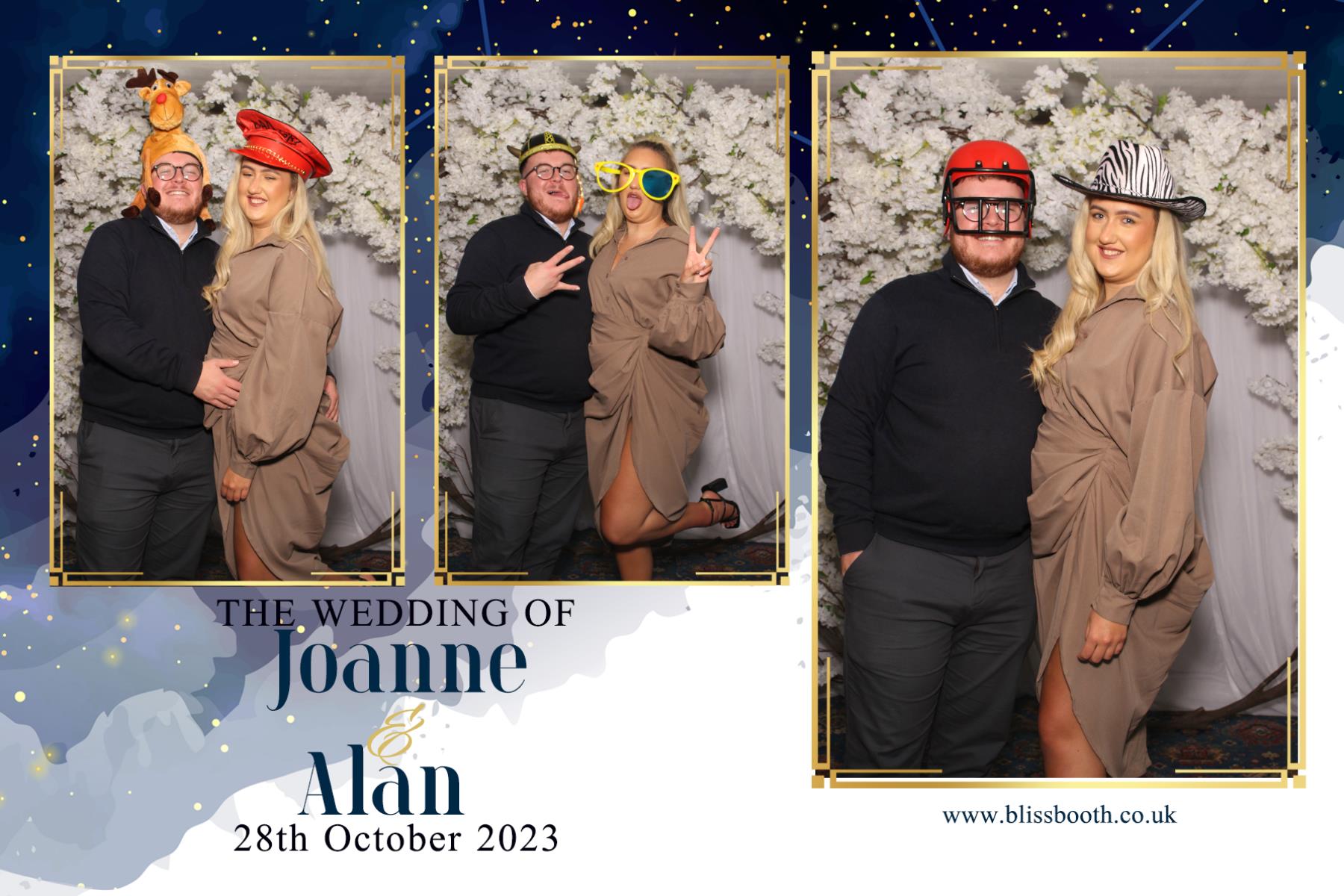 Joanne and Alan | View more photos from the event at gallery.blissbooth.co.uk/u/BlissBooth/Joanne-and-Alan