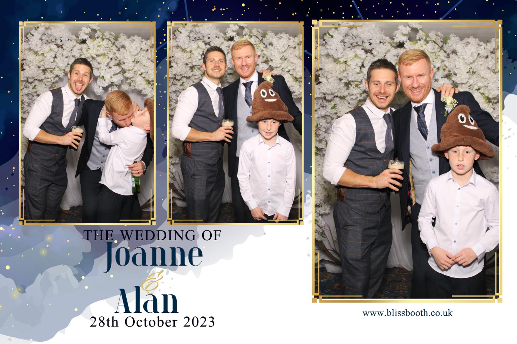 Joanne and Alan | View more photos from the event at gallery.blissbooth.co.uk/u/BlissBooth/Joanne-and-Alan