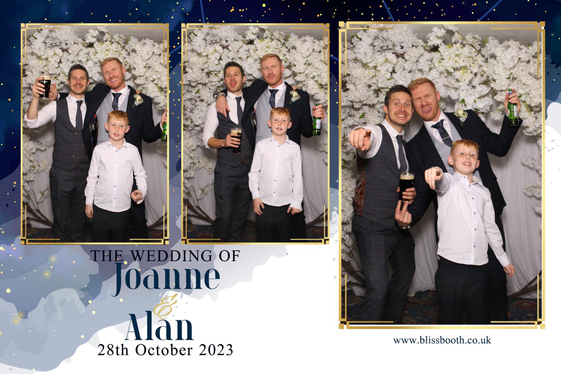 Joanne and Alan | View more photos from the event at gallery.blissbooth.co.uk/u/BlissBooth/Joanne-and-Alan