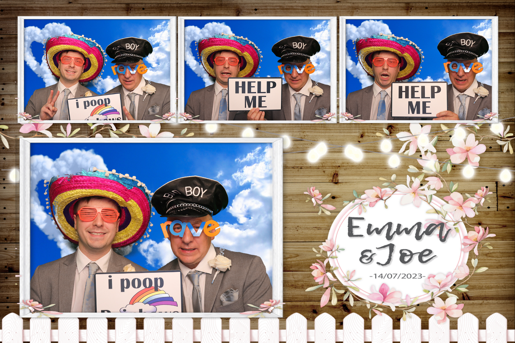 Joe and Emma | View more photos from the event at gallery.blissbooth.co.uk/u/BlissBooth/Joe-and-Emma