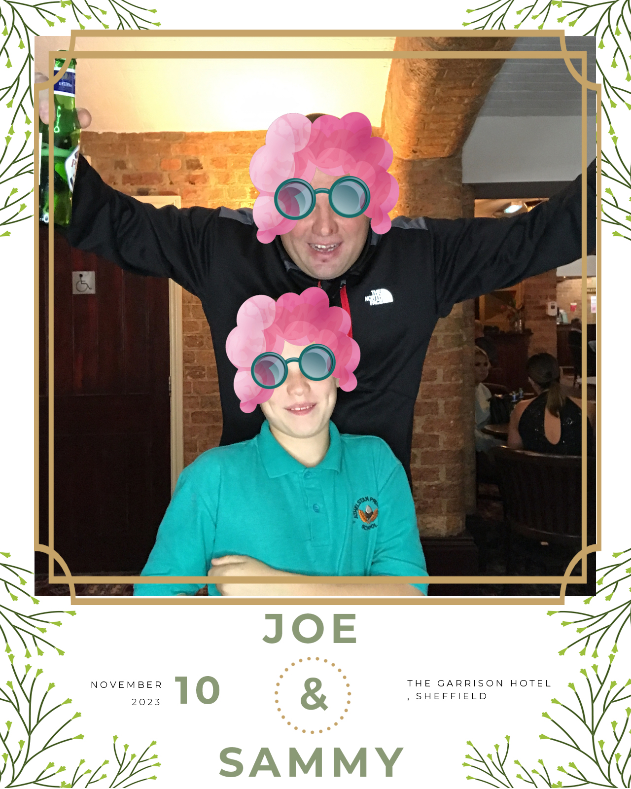 Joe and Sammy | View more photos from the event at gallery.blissbooth.co.uk/u/BlissBooth/Joe-and-Sammy