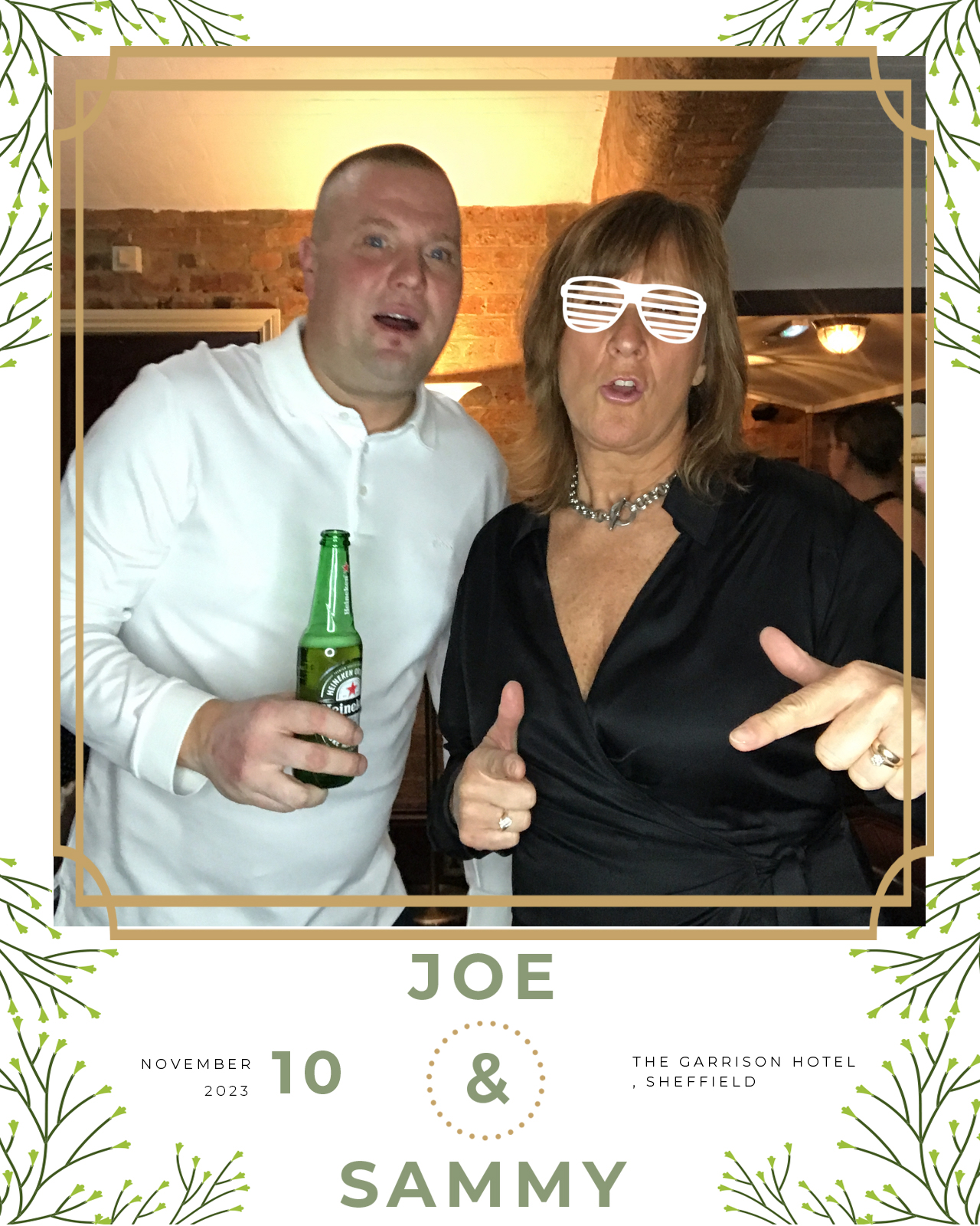 Joe and Sammy | View more photos from the event at gallery.blissbooth.co.uk/u/BlissBooth/Joe-and-Sammy