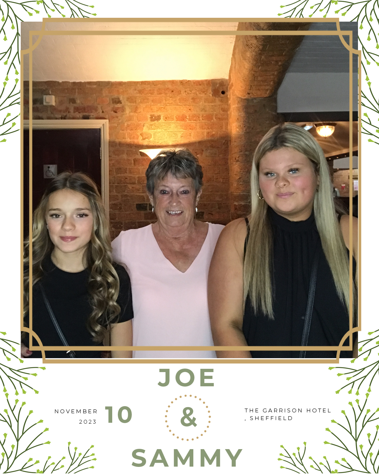 Joe and Sammy | View more photos from the event at gallery.blissbooth.co.uk/u/BlissBooth/Joe-and-Sammy