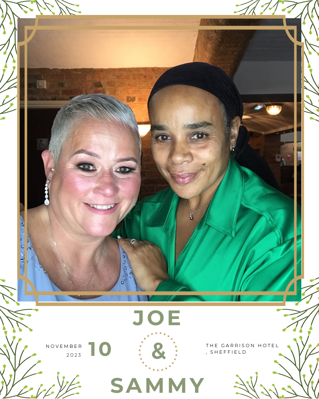 Joe and Sammy | View more photos from the event at gallery.blissbooth.co.uk/u/BlissBooth/Joe-and-Sammy