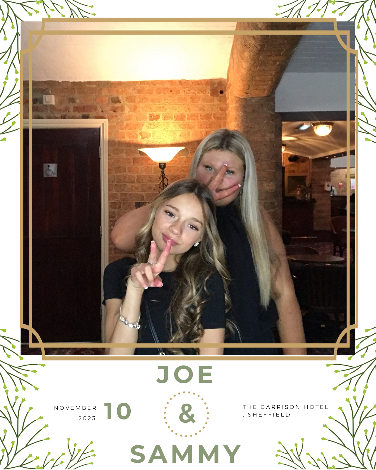 Joe and Sammy | View more photos from the event at gallery.blissbooth.co.uk/u/BlissBooth/Joe-and-Sammy