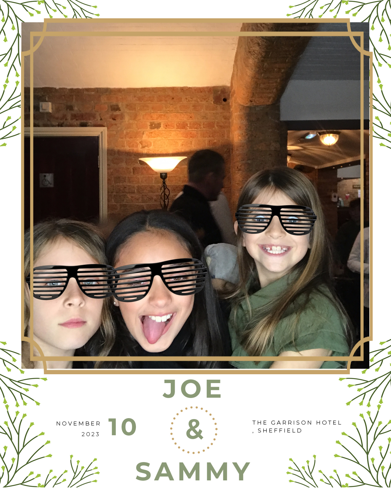 Joe and Sammy | View more photos from the event at gallery.blissbooth.co.uk/u/BlissBooth/Joe-and-Sammy