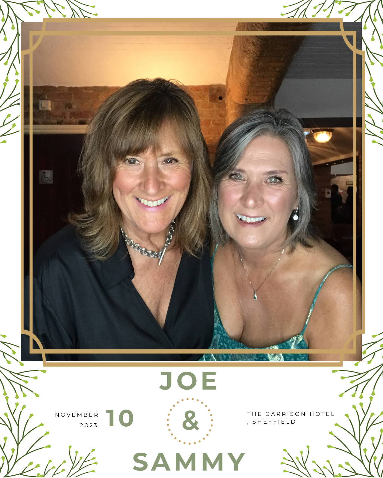 Joe and Sammy | View more photos from the event at gallery.blissbooth.co.uk/u/BlissBooth/Joe-and-Sammy