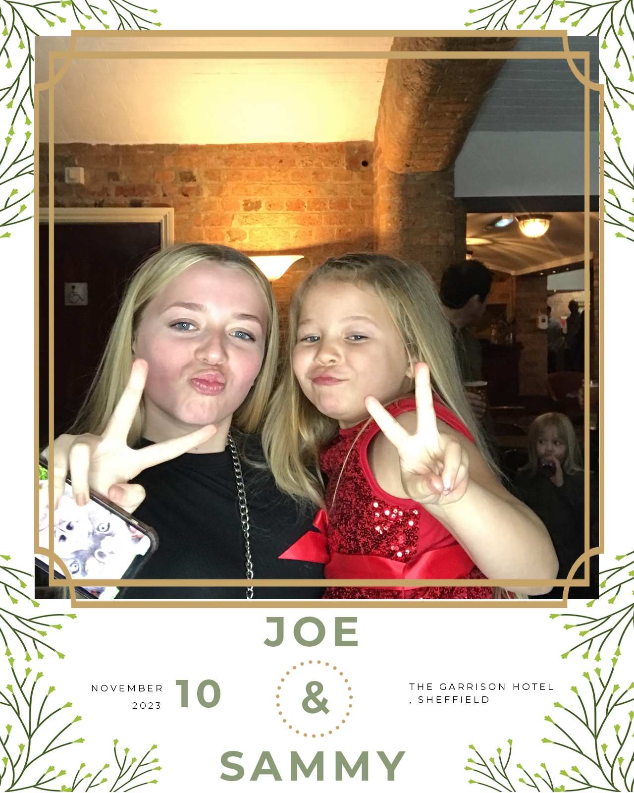 Joe and Sammy | View more photos from the event at gallery.blissbooth.co.uk/u/BlissBooth/Joe-and-Sammy