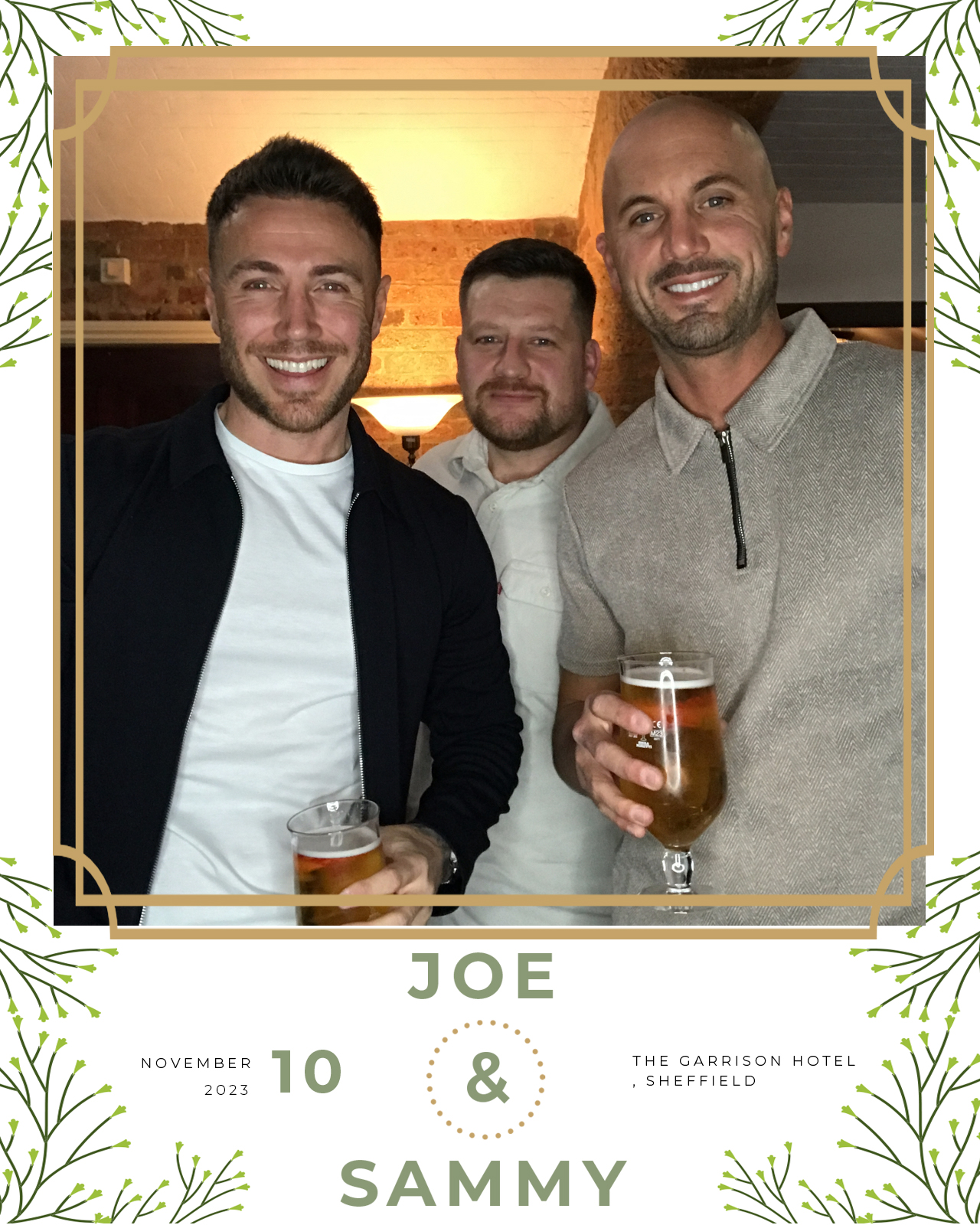 Joe and Sammy | View more photos from the event at gallery.blissbooth.co.uk/u/BlissBooth/Joe-and-Sammy
