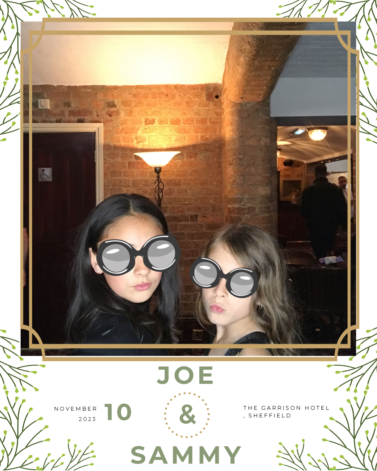 Joe and Sammy | View more photos from the event at gallery.blissbooth.co.uk/u/BlissBooth/Joe-and-Sammy