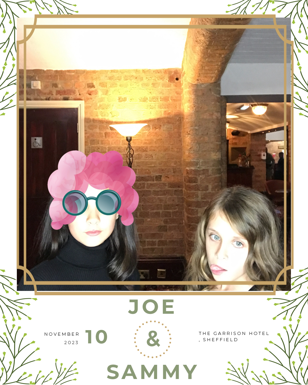 Joe and Sammy | View more photos from the event at gallery.blissbooth.co.uk/u/BlissBooth/Joe-and-Sammy