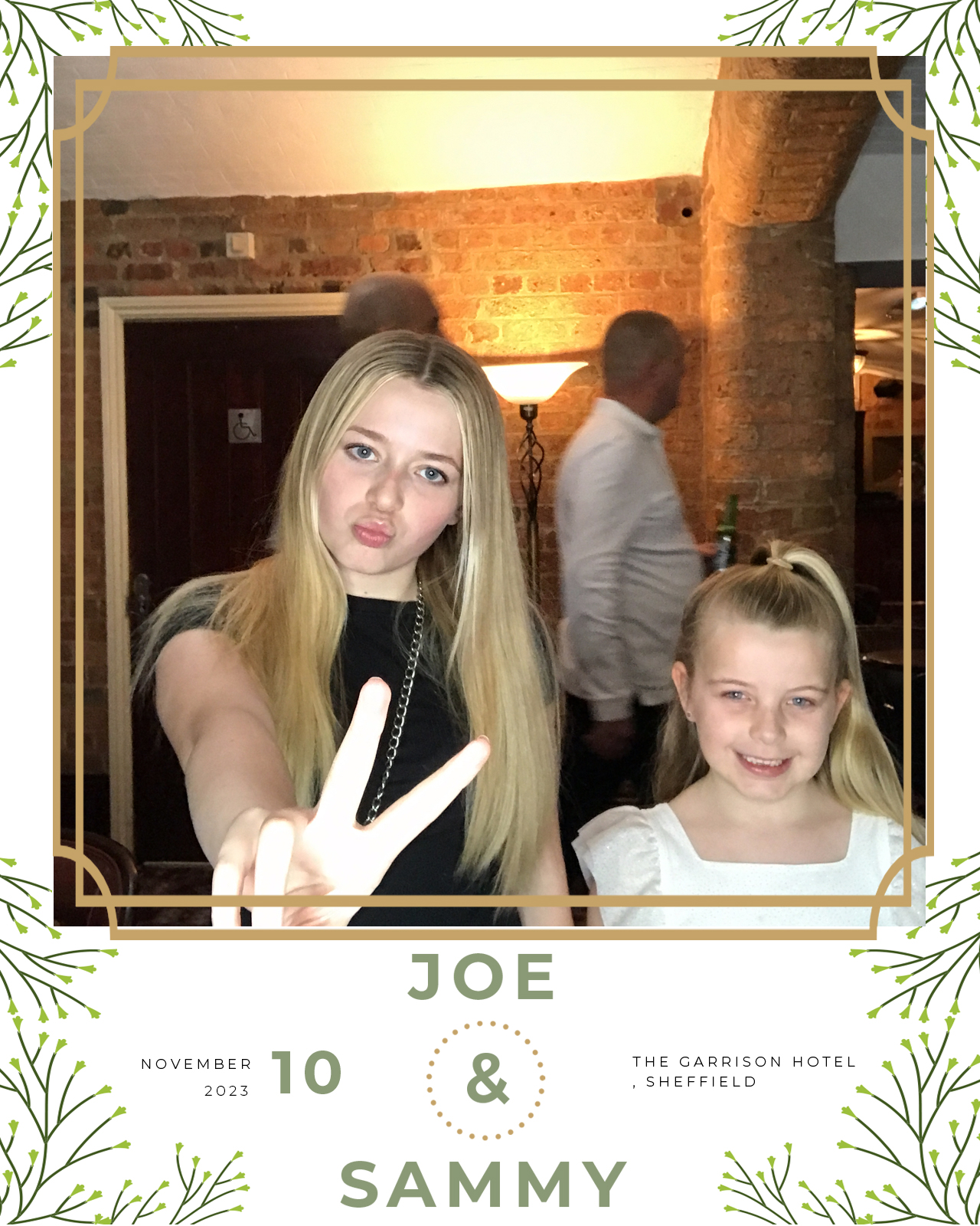 Joe and Sammy | View more photos from the event at gallery.blissbooth.co.uk/u/BlissBooth/Joe-and-Sammy