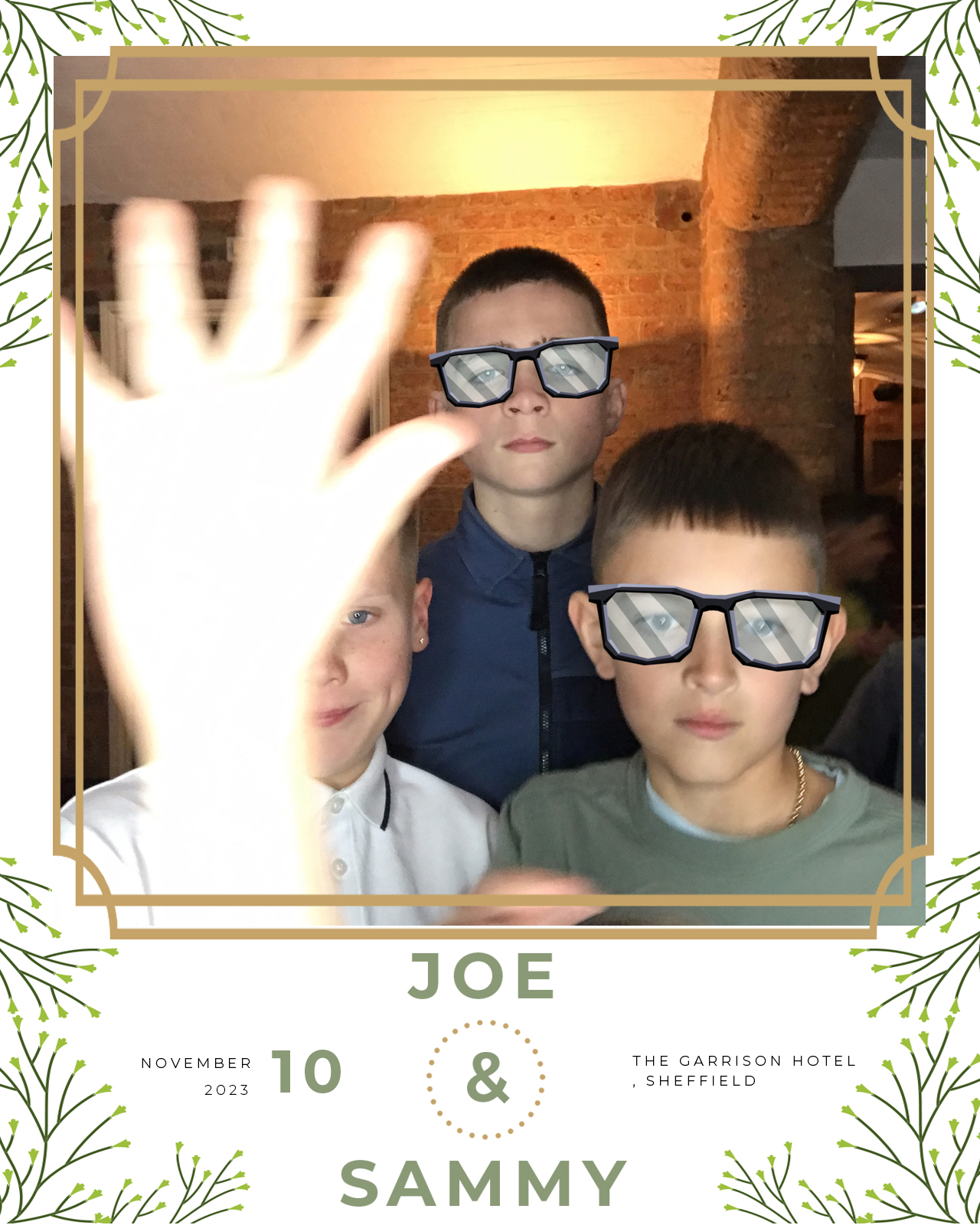 Joe and Sammy | View more photos from the event at gallery.blissbooth.co.uk/u/BlissBooth/Joe-and-Sammy