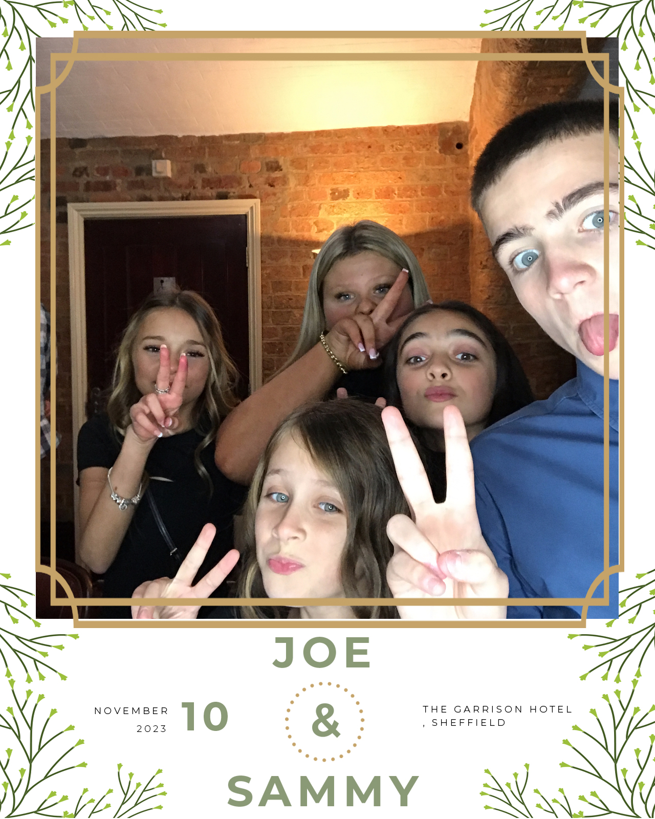 Joe and Sammy | View more photos from the event at gallery.blissbooth.co.uk/u/BlissBooth/Joe-and-Sammy