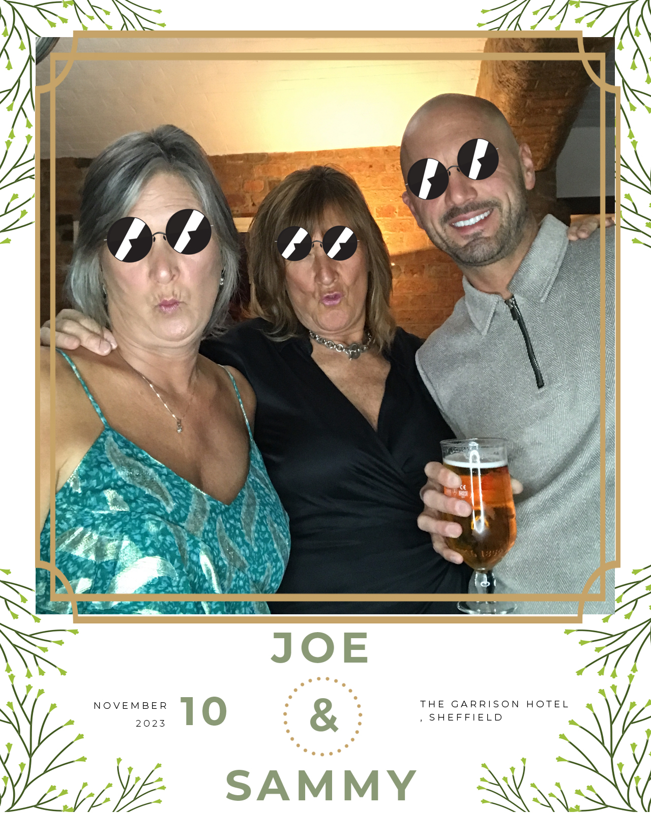 Joe and Sammy | View more photos from the event at gallery.blissbooth.co.uk/u/BlissBooth/Joe-and-Sammy