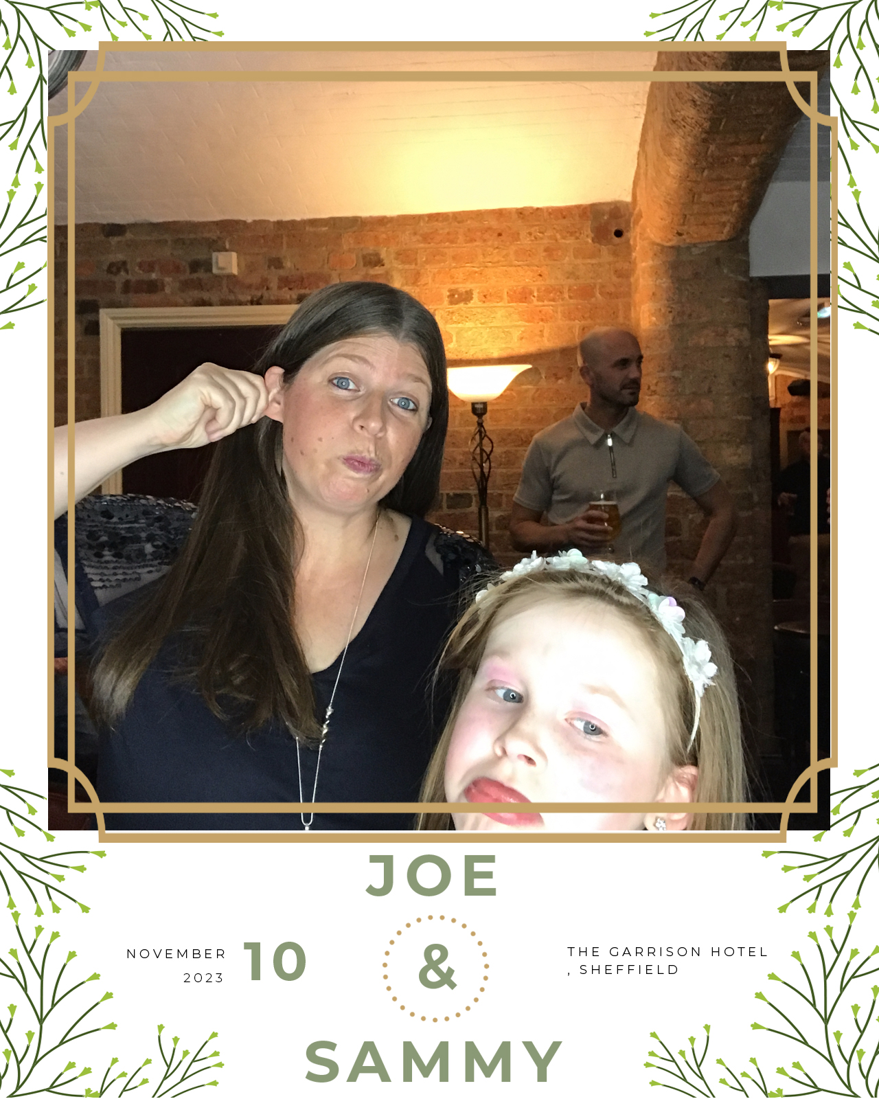 Joe and Sammy | View more photos from the event at gallery.blissbooth.co.uk/u/BlissBooth/Joe-and-Sammy