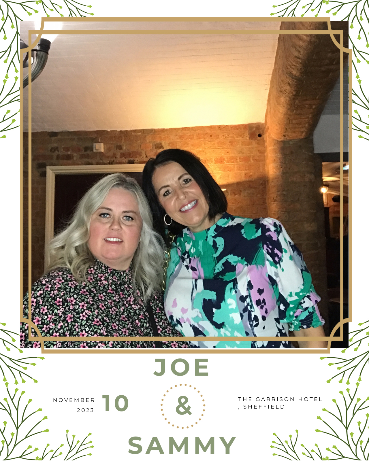 Joe and Sammy | View more photos from the event at gallery.blissbooth.co.uk/u/BlissBooth/Joe-and-Sammy