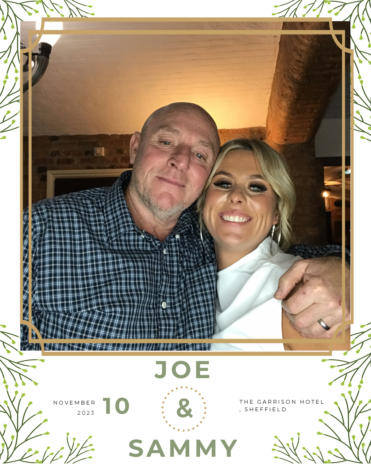 Joe and Sammy | View more photos from the event at gallery.blissbooth.co.uk/u/BlissBooth/Joe-and-Sammy