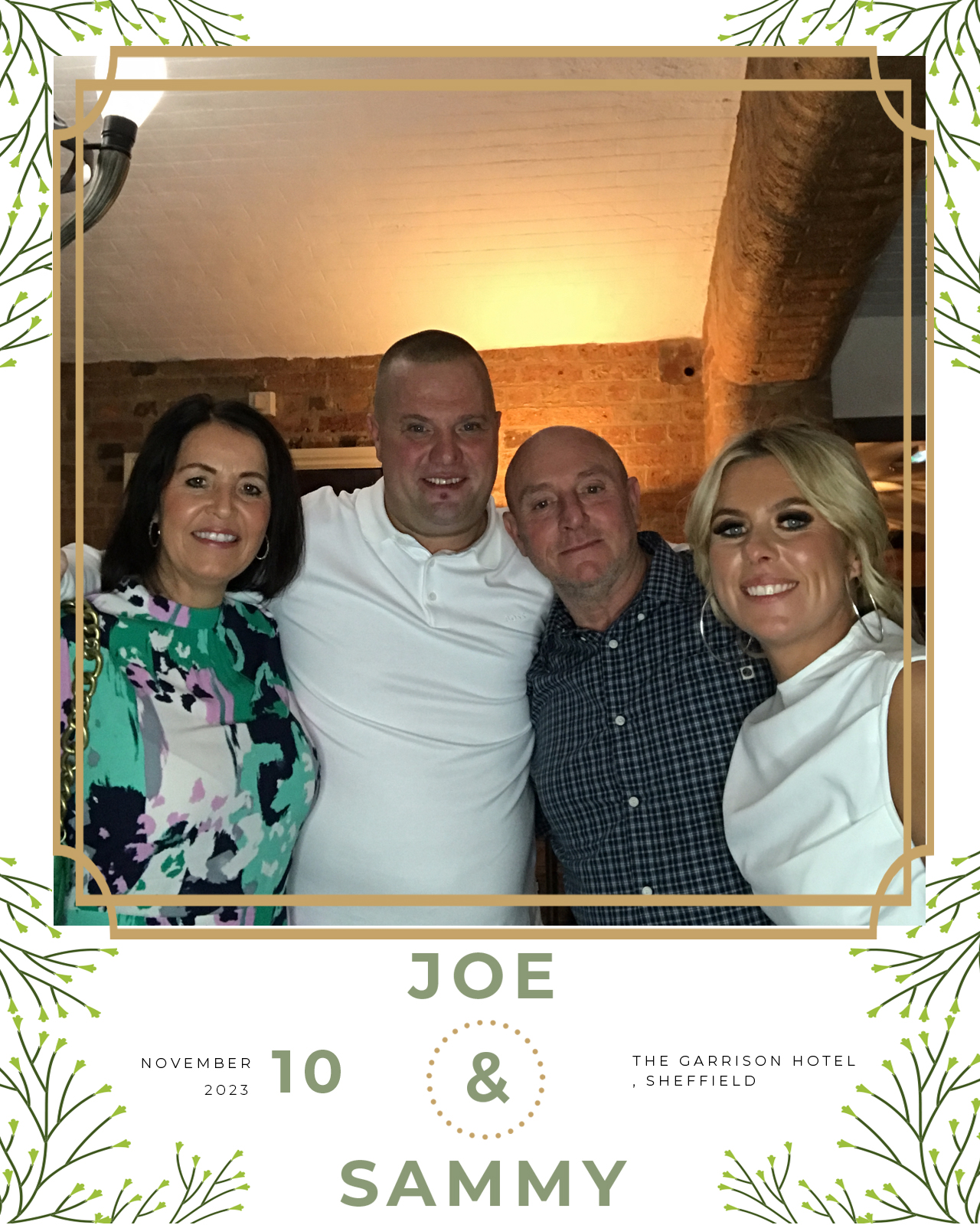 Joe and Sammy | View more photos from the event at gallery.blissbooth.co.uk/u/BlissBooth/Joe-and-Sammy