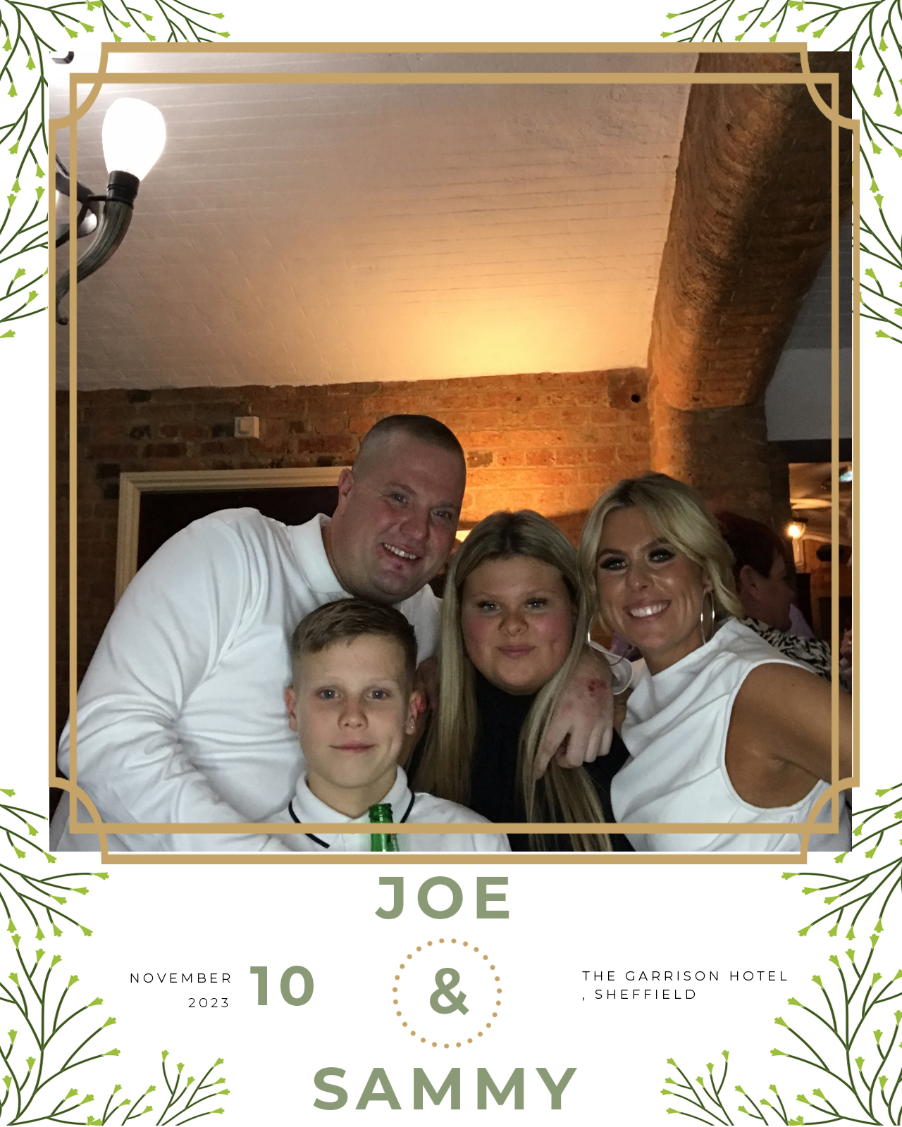Joe and Sammy | View more photos from the event at gallery.blissbooth.co.uk/u/BlissBooth/Joe-and-Sammy