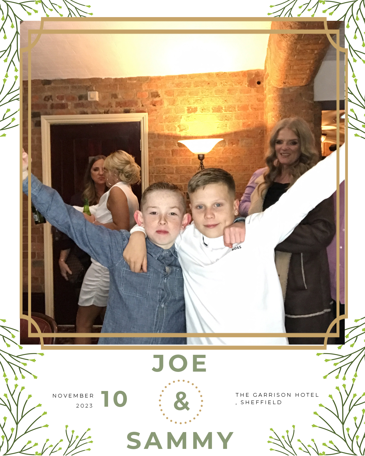 Joe and Sammy | View more photos from the event at gallery.blissbooth.co.uk/u/BlissBooth/Joe-and-Sammy