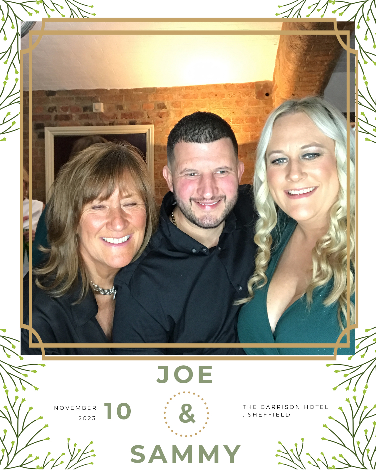 Joe and Sammy | View more photos from the event at gallery.blissbooth.co.uk/u/BlissBooth/Joe-and-Sammy