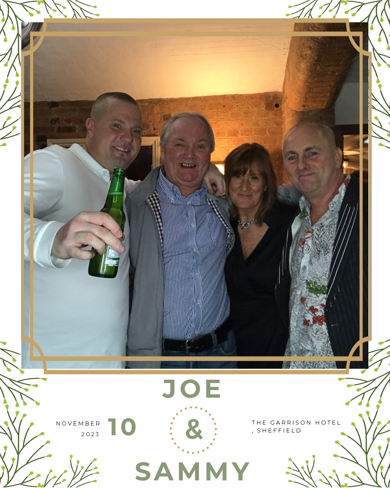 Joe and Sammy | View more photos from the event at gallery.blissbooth.co.uk/u/BlissBooth/Joe-and-Sammy